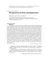 Pain and Depression An Interdisciplinary Patient Centered Approach