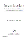 Traumatic Brain Injury 1st Edition