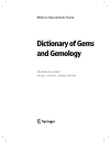 Dictionary of Gems and Gemology 2nd Edition