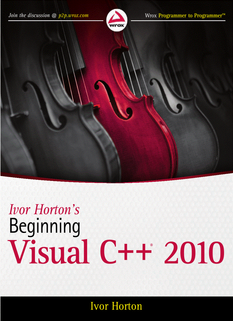 Ivor Horton s Beginning Visual C 2010 First Edition