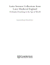 Latin Sermon Collections from Later Medieval England