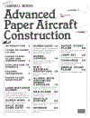 Advanced Paper Aircraft Construction Volume 1