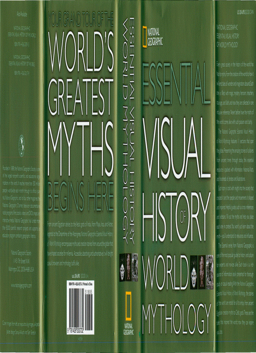 National Geographic Essential Visual History of World Mythology