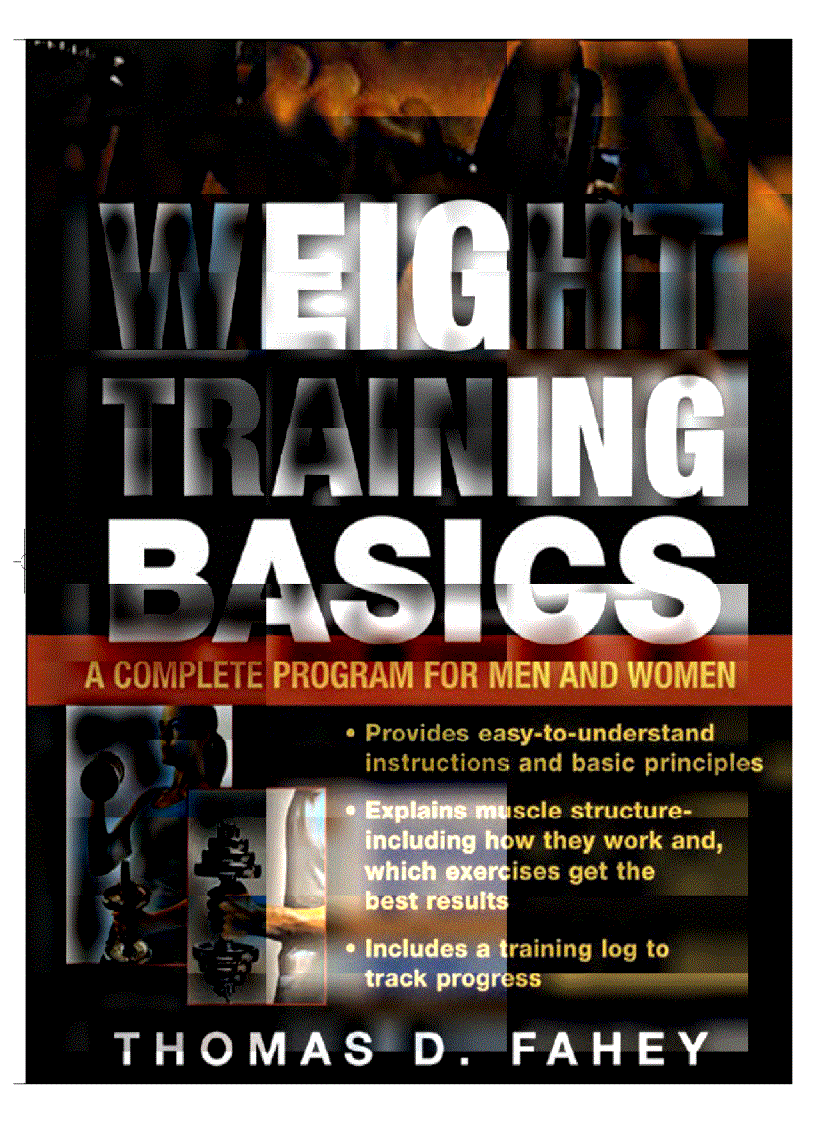 Weight Training Basics 1st Edition