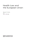 Health Law and the European Union