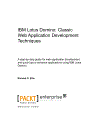 IBM Lotus Domino Classic Web Application Development