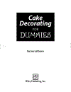 Cake Decorating For Dummies