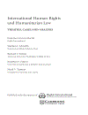 International Human Rights and Humanitarian Law