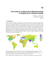 Climate Change Research and Technology for Adaptation