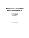 Handbook of Comparative World Steel Standards