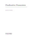 Predicative Possession