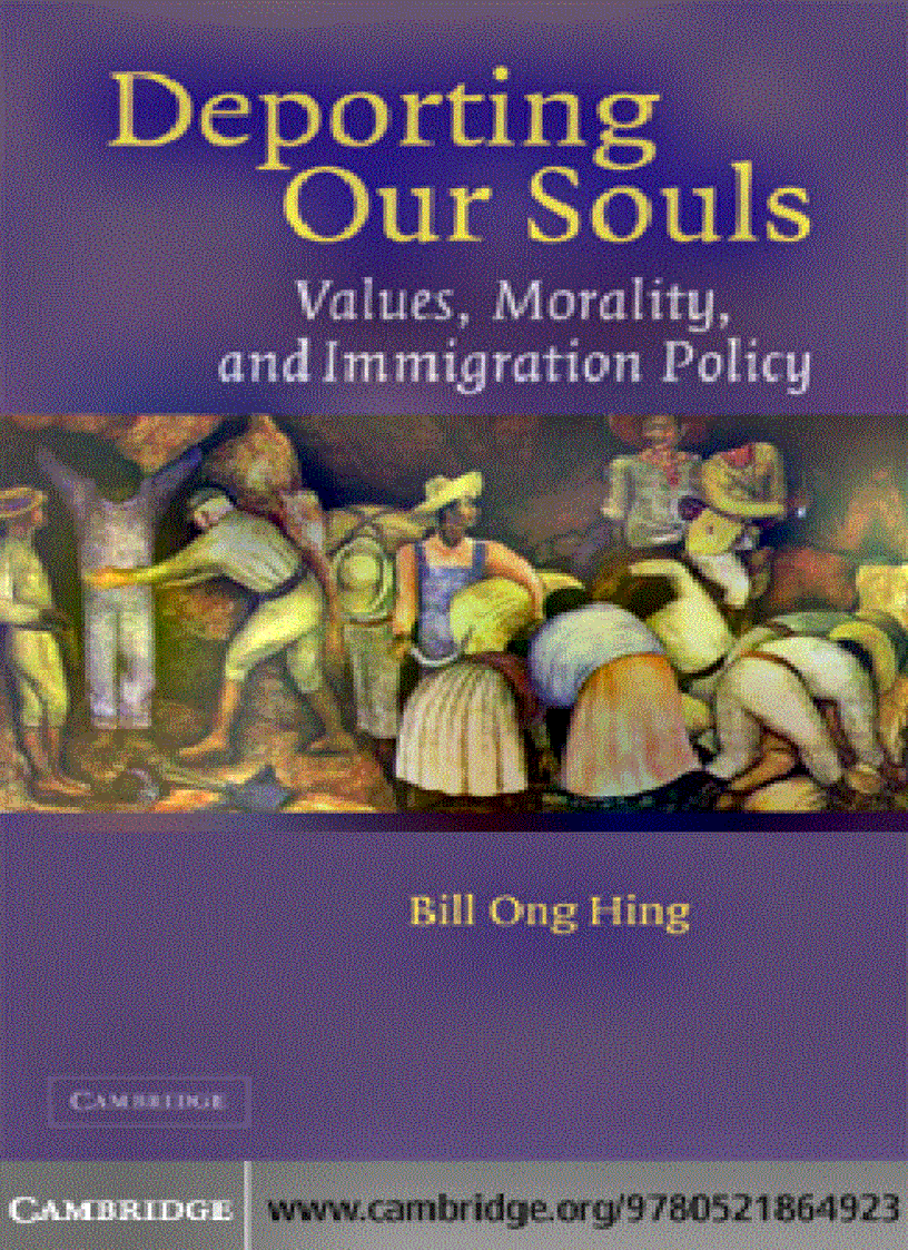 Deporting Our Souls