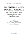 The Handbook of Rational and Social Choice