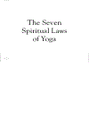 The Seven Spiritual Laws of Yoga