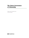 The Future Governance of Citizenship