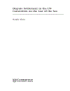 Dispute Settlement in the UN Convention on the Law of the Sea