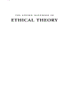 The Oxford Handbook of Ethical Theory