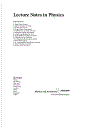 Stochastic Processes in Physics