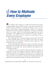 How to Motivate Every Employee