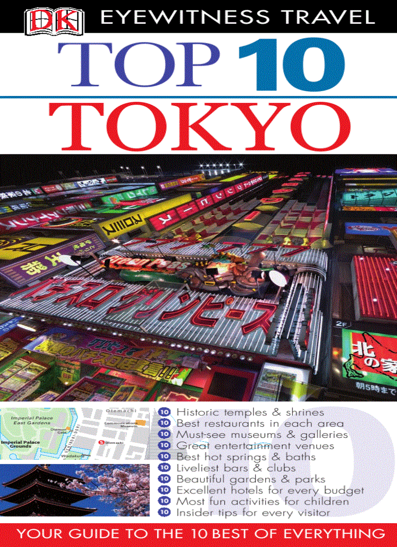 Top 10 Tokyo Eyewitness Top 10 Travel Guides