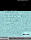 Cases and Materials on the English Legal System