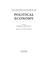 The Oxford Handbook of Political Economy