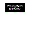 Whiskey and Spirits For Dummies