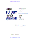 Làm Chủ Tư Duy Thay Đổi Vận Mệnh