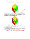 Hướng Dẫn Chơi Rubik Một Cách Đơn Giản