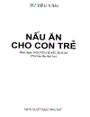 Nấu ăn cho con trẻ