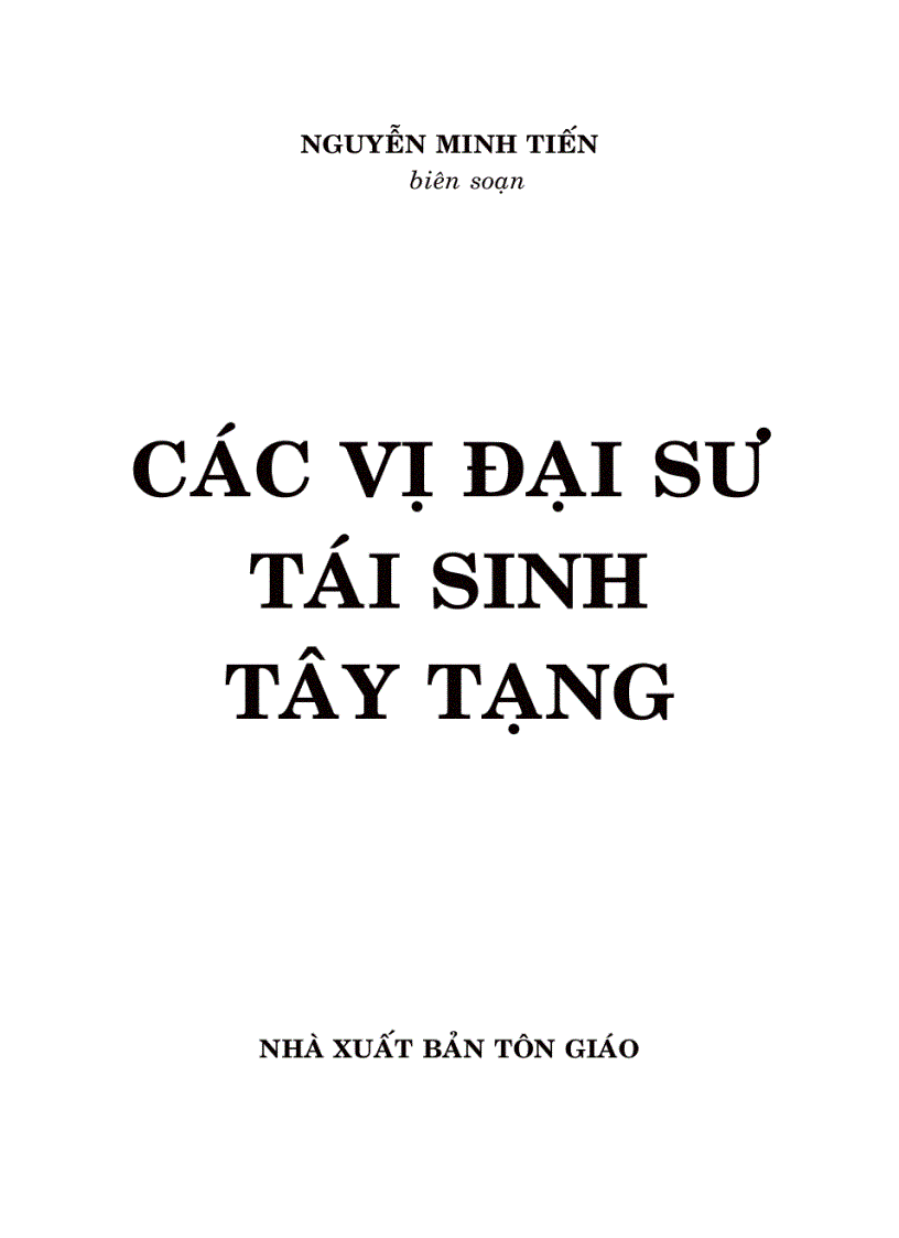 Các vị đại sư tái sinh Tây Tạng