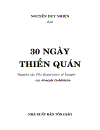 30 Ngày thiền quán