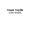 Tham thiền cảm nhận