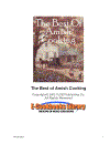 The Best of Amish Cooking