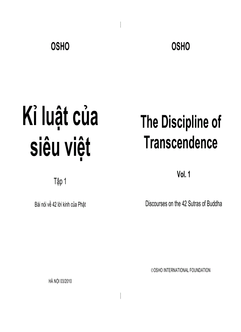 Kỉ luật của Siêu việt trọn bộ 4 tập