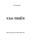 Vào thiền