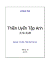 Thiền uyển tập anh thế kỉ 14 1337 Lê Mạnh Phát