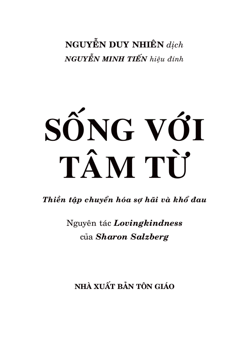 Sống với tâm từ