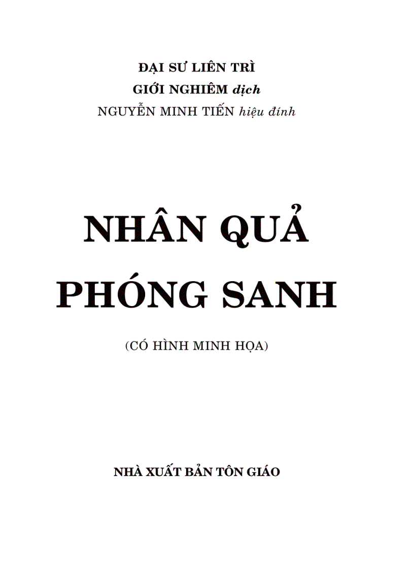 Nhân Quả Phóng Sanh