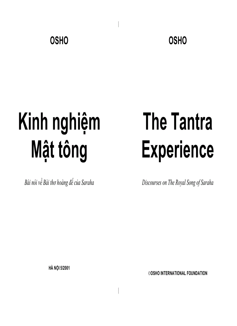 Kinh nghiệm Mật tông