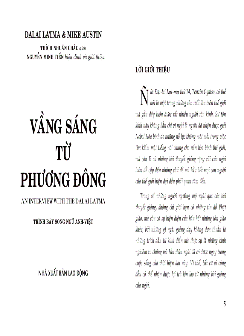 Vầng sáng từ phương Đông