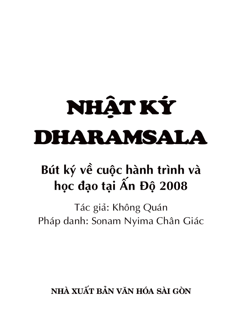 Nhật ký Dharamsala