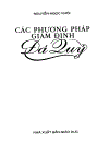 Các phương pháp giám định đá quý