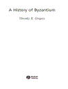 History of Byzantium Timothy E 1 Gregory