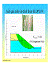 Slide Plaxis Phân tích ổn định theo phần tử hữu hạn