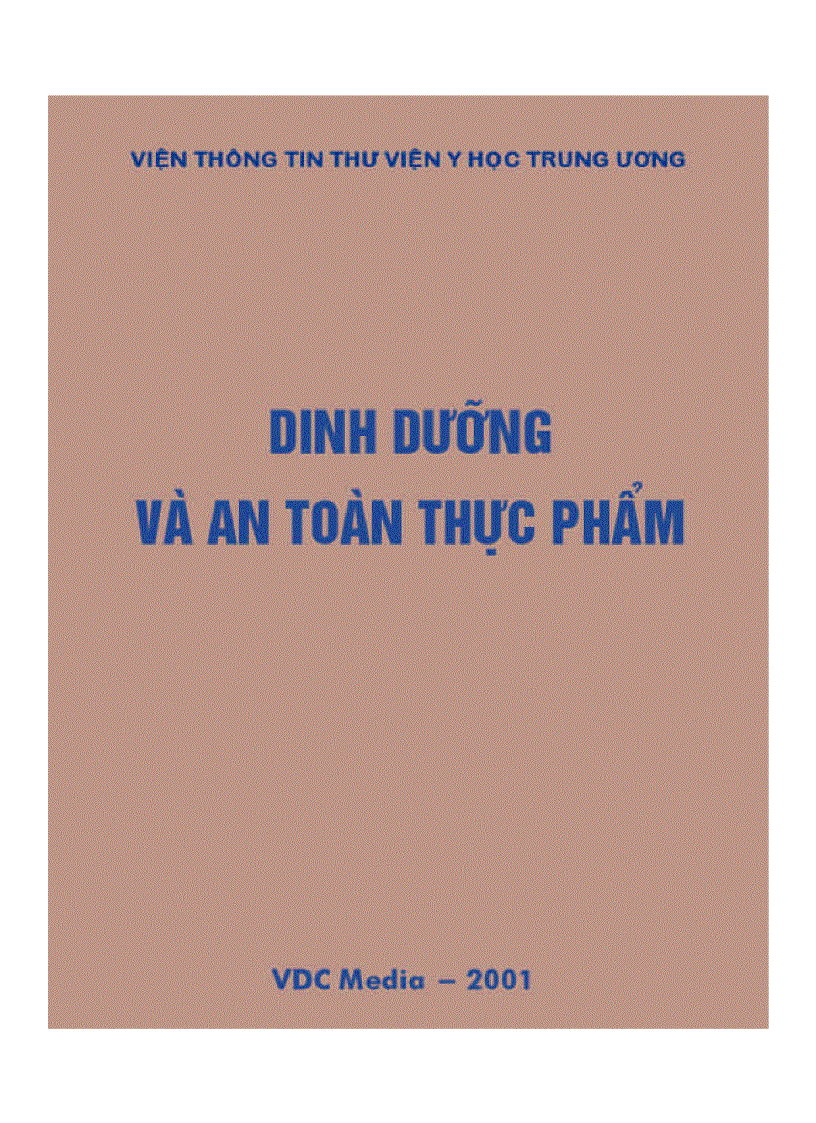 Dinh dưỡng và an toàn thực thẩm