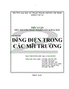 Dòng điện trong các môi trường