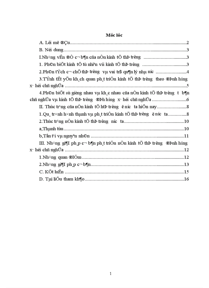 Những giảI pháp cơ bản phát triển nền KTTT định hướng XHCN