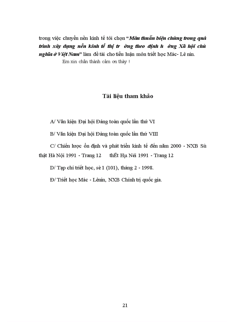 Mối quan hệ biện chứng giữa các thành phần kinh tế