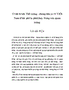 Tình hình Thị trường chứng khoán tại Việt Nam-kênh phân phối,huy động vốn quan trọng